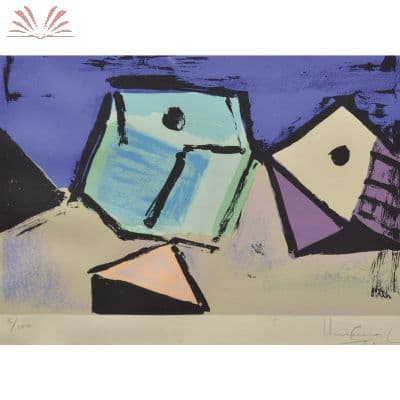 Dados e prismas — Iberê Camargo, 1982