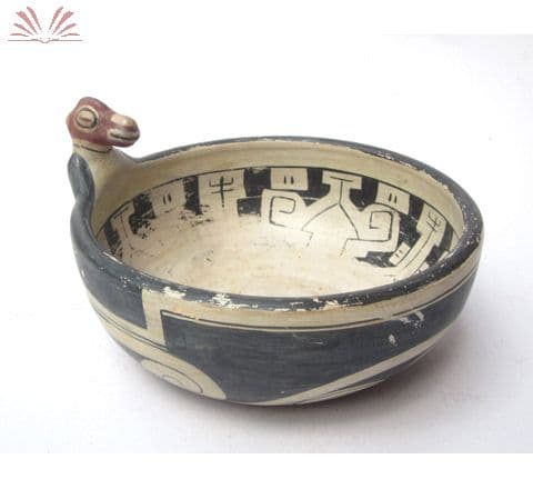 Bowl de cerâmica polcromada — Não identificado