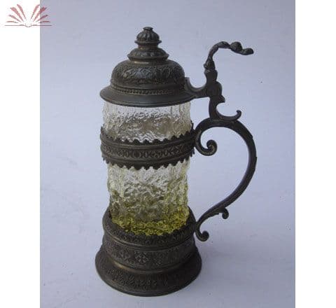 Tankard de pewter — Não identificado