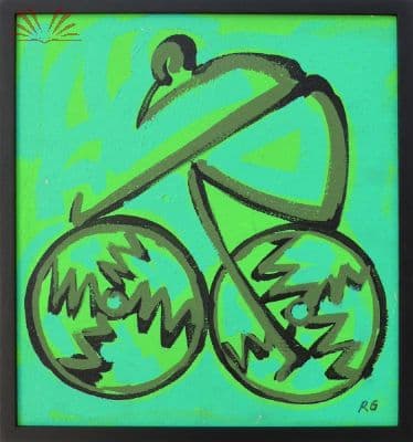 O ciclista — Rubens Gerchman