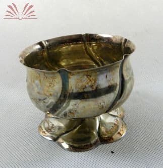 Pequeno bowl de prata de lei — Não identificado