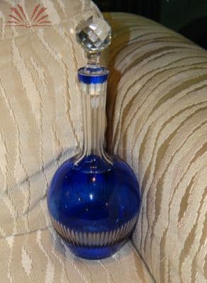 Garrafa em cristal Baccarat — Não identificado