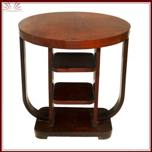 Mesa lateral estilo Art Deco — Não identificado