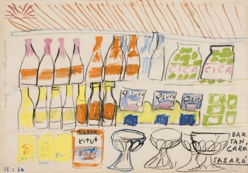 Bar Sabará — Mira Schendel, 1964