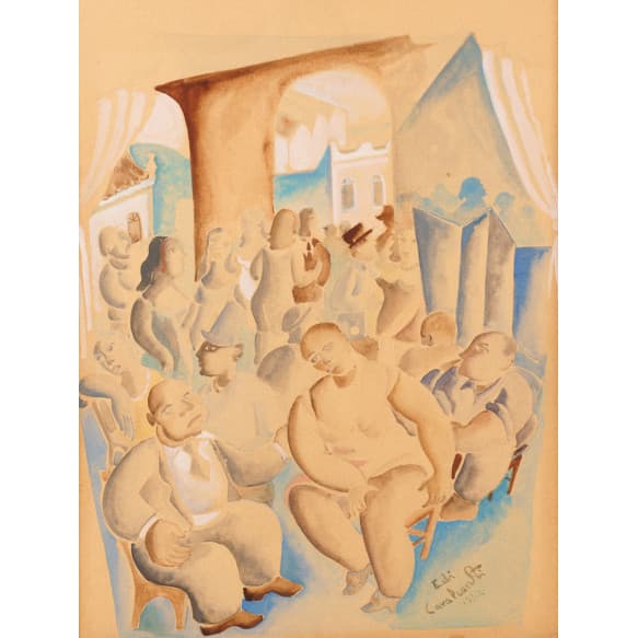 Cena de bordel — Di Cavalcanti, 1932