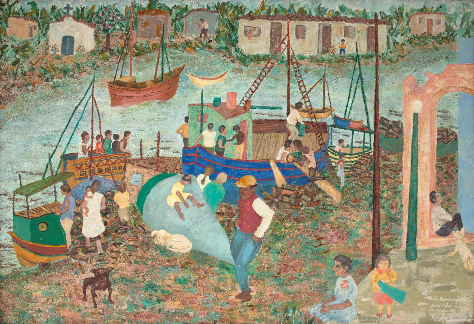 Porto de Paranaguá — Nióbe Xandó, 1988