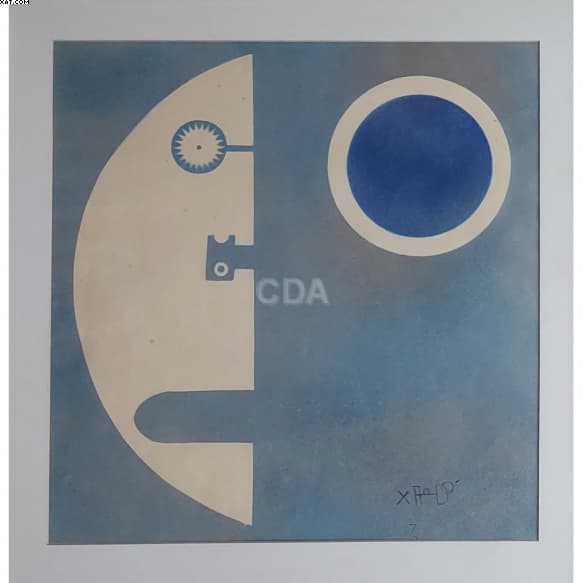 Máscara e Lua II — Nióbe Xandó, 1976