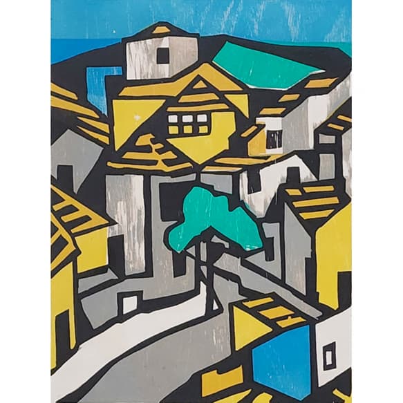 Casarios — Aldo Bonadei, 1971