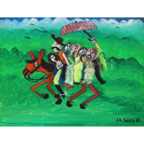 Retirantes — José Antônio da Silva, 1987