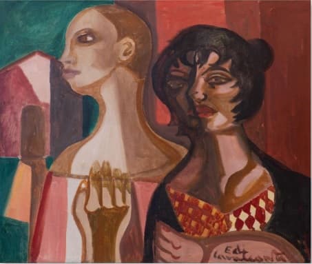 Figuras femininas — Di Cavalcanti, 1974