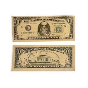 Zero Dollar (Par) — Cildo Meireles
