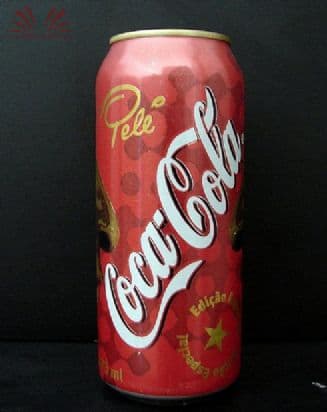 Lata Coca Cola Edição Especial Pelé — Não identificado