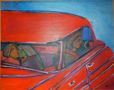 Red car — Rubens Gerchman