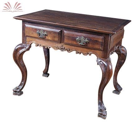 Mesa de encostar de jacarandá — Não identificado