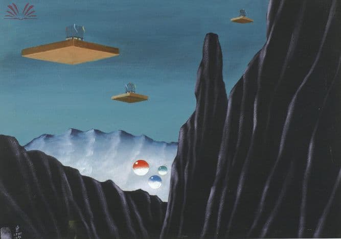 Paisagem Surreal — Walter Lewy, 1987