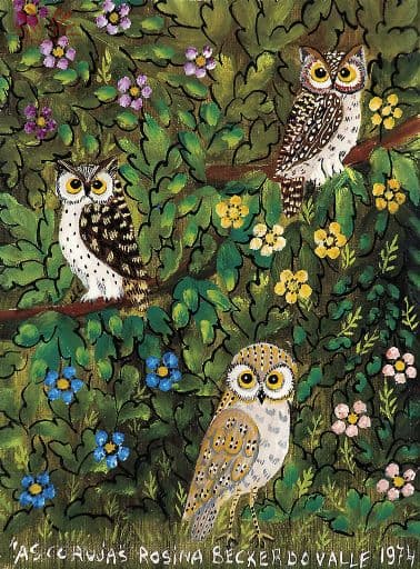As corujas — Rosina Becker do Valle, 1974