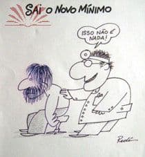 Sai o novo mínimo — Redí