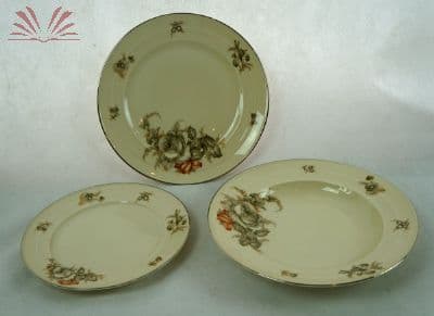 Aparelho de jantar em porcelana Rosenthal — Não identificado
