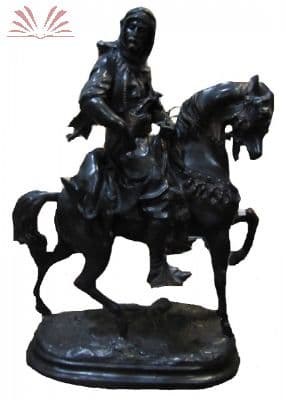 Escultura em Petit bronze — Não identificado