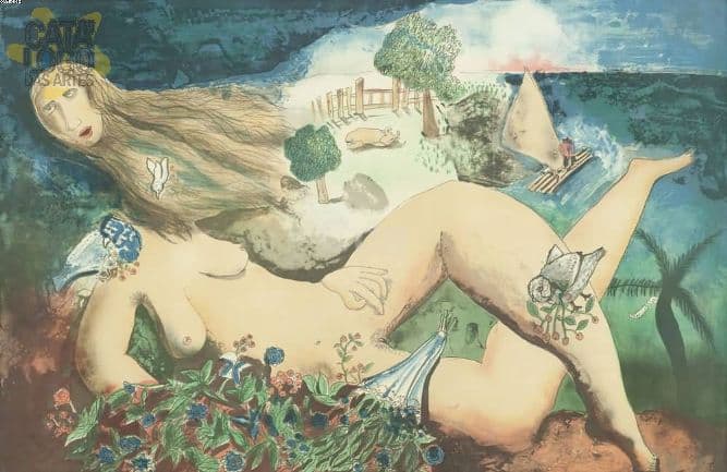 Mulher Deitada — Cícero Dias