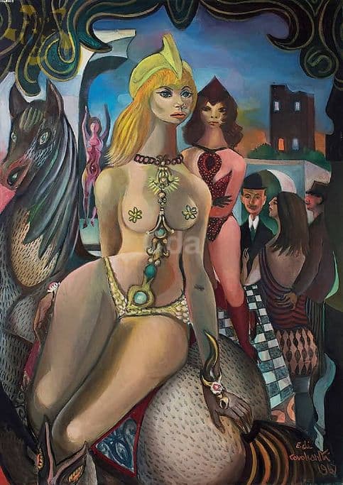 Cortesã — Di Cavalcanti, 1967