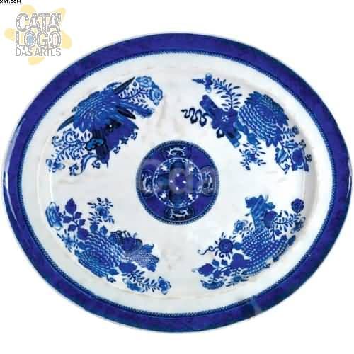Travessa de porcelana Cia das Índias — Não identificado