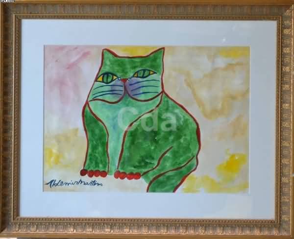 Gato Verde — Aldemir Martins