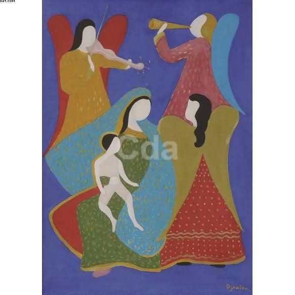 Figuras religiosas — Djanira da Mota e Silva