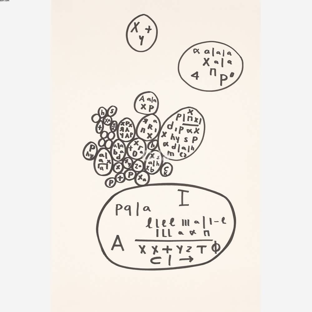 Da série Cálculos — Mira Schendel