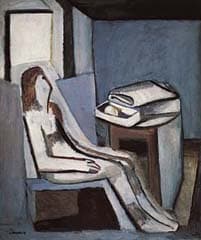 Figura Sentada — Aldo Bonadei, 1948