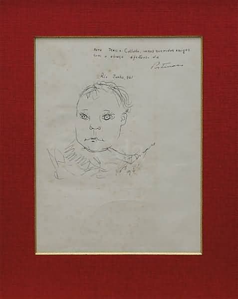 Retrato de Denise — Cândido Portinari, 1961