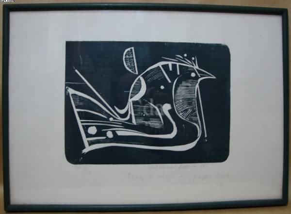 Pássaro — Aldemir Martins, 1985