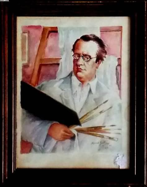 Auto retrato — Manoel Santiago, 1938