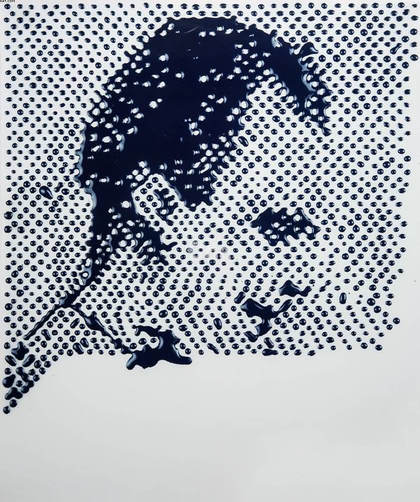 Retrato de Lee Harvey Oswald — Vik Muniz, 2001