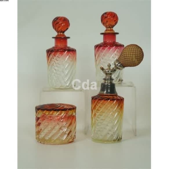 Conjunto de Toucador baccarat — Não identificado, 1932