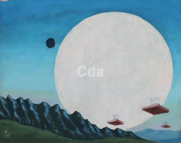 Grande Lua Surreal — Walter Lewy, 1986