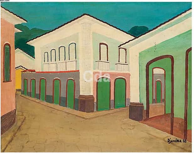 Casario de São Luiz Do Maranhão — Djanira da Mota e Silva, 1963