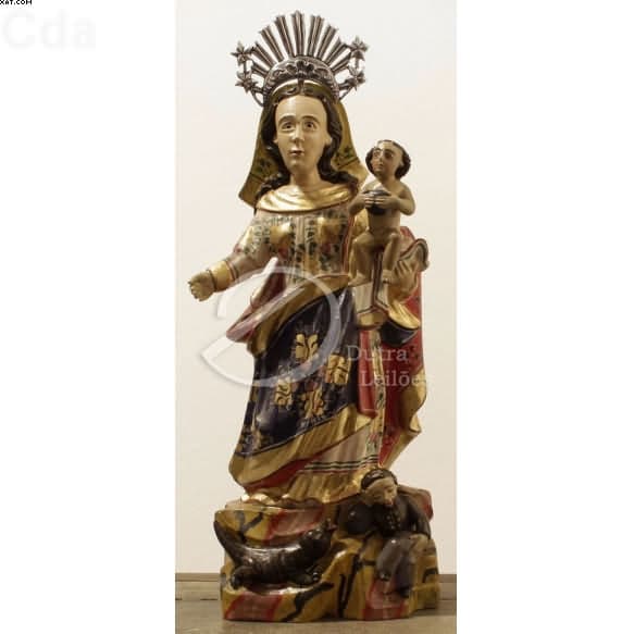 Nossa Senhora da Penha com o Menino Jesus — Não identificado