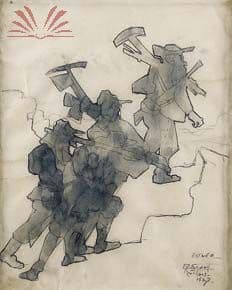 Mineradores — Eugênio Proença Sigaud, 1927