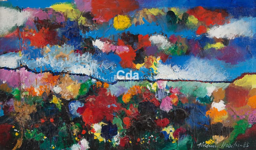 Paisagem — Aldemir Martins, 1985