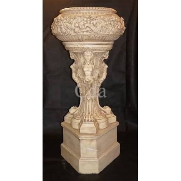 Vaso de argamassa — Não identificado