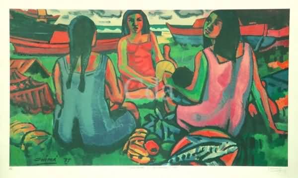 Mulheres de Pescadores — Inima José de Paula, 1999
