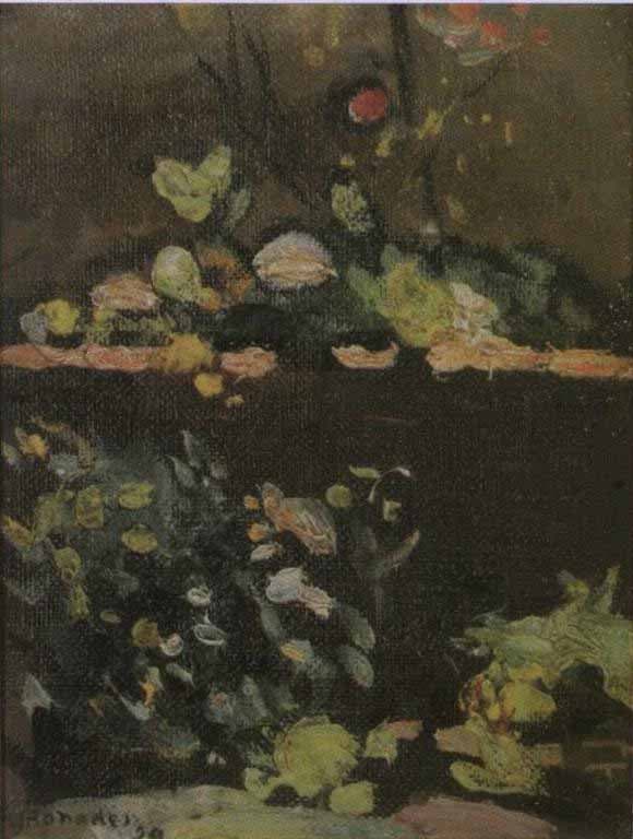 flores — Aldo Bonadei, 1929