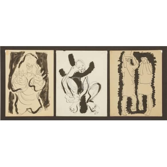Figuras — Antônio Bandeira, 1946