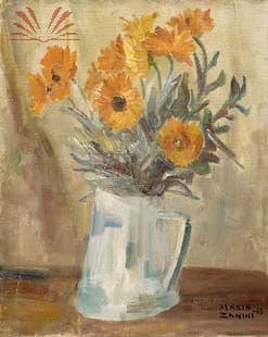 jarro de flores — Mário Zanini, 1963