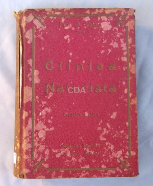 LIVRO Moderno Sistema da cura Natural Clínica Naturalista do Professor Antonio Valeta. Monte Videl — Não identificado