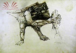 O gato e o peixe — Grassmann, 1958