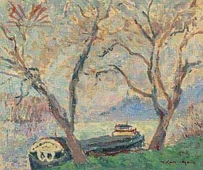 Paisagem com Barcos — Kaminagai