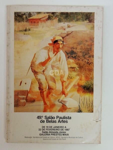 49º SALÃO PAULISTA DE BELAS ARTES - 1987 Galeria Prestes Maia — Não identificado