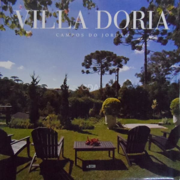 Villa Doria Campos do Jordão - Ilustrado, 148 páginas, Editora Decor, Capa Dura + Sobre Capa ambos e — Não identificado